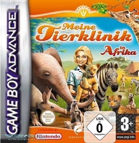 MEINE TIERKLINIK IN AFRIKA für GBA, Nintendo DS NEU/OVP